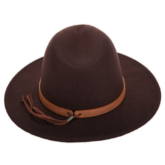 Woolen Jazz Hat Fashion Female Hat Top Hat