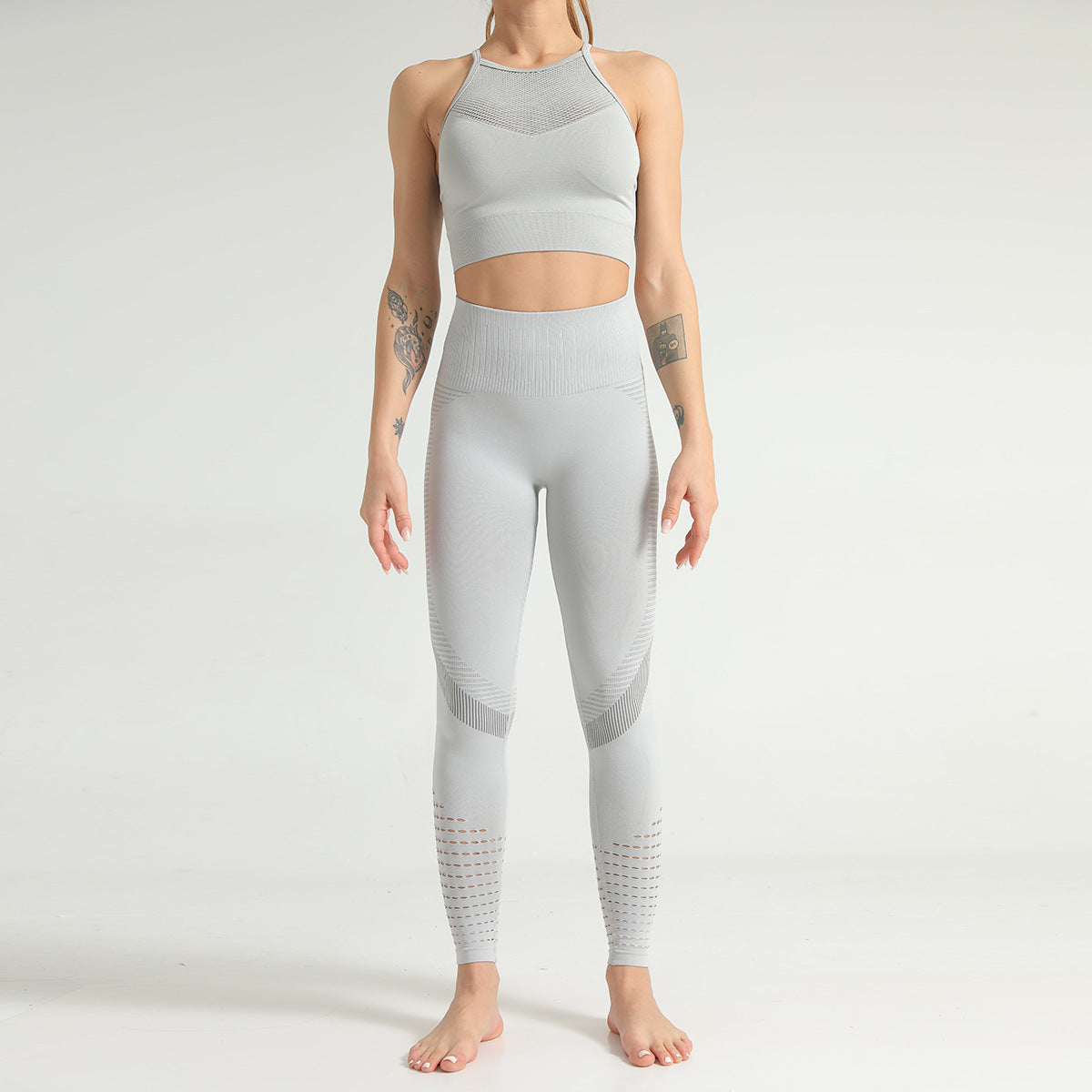 Cutout women's yoga trousers