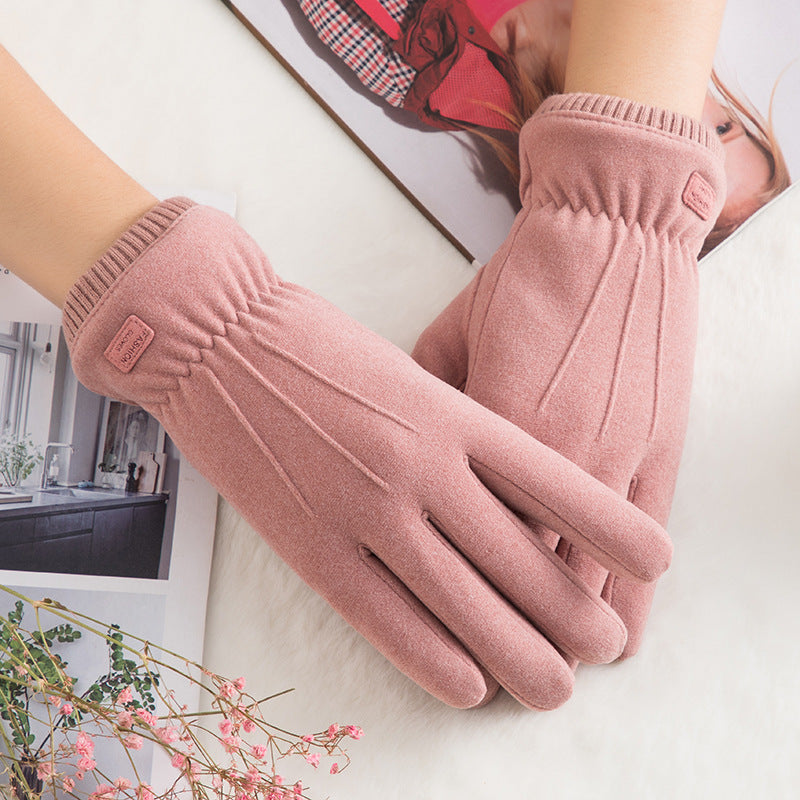 Women's Winter Thicken Thermal Gloves