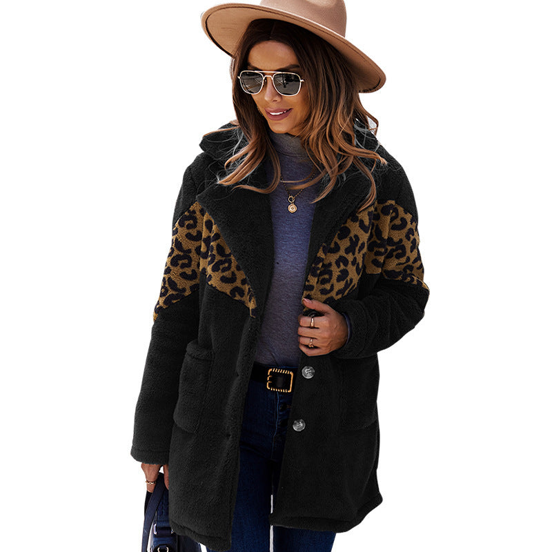 Stitching Amazon Fur Coat Winter Long Coat In The United States