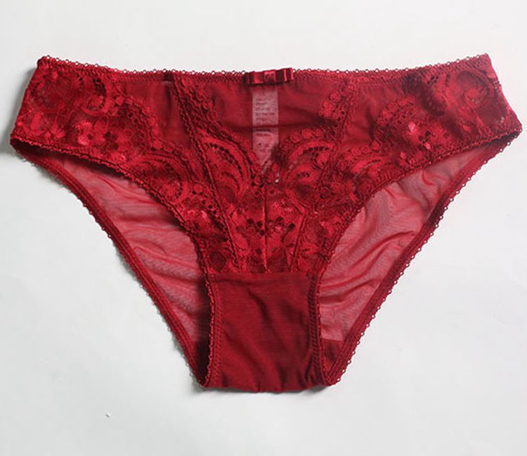 Lace sheer ladies panties