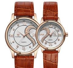 Belt couple watch couple watch pair