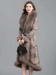 Real Fur One Woman Coat Thickened