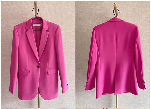 Ladies Fashion Blazer Women Suit Pants