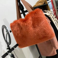 Women's Bags, Handbags, Women's Shoulder Bags, Fur Bags, Plush Bags