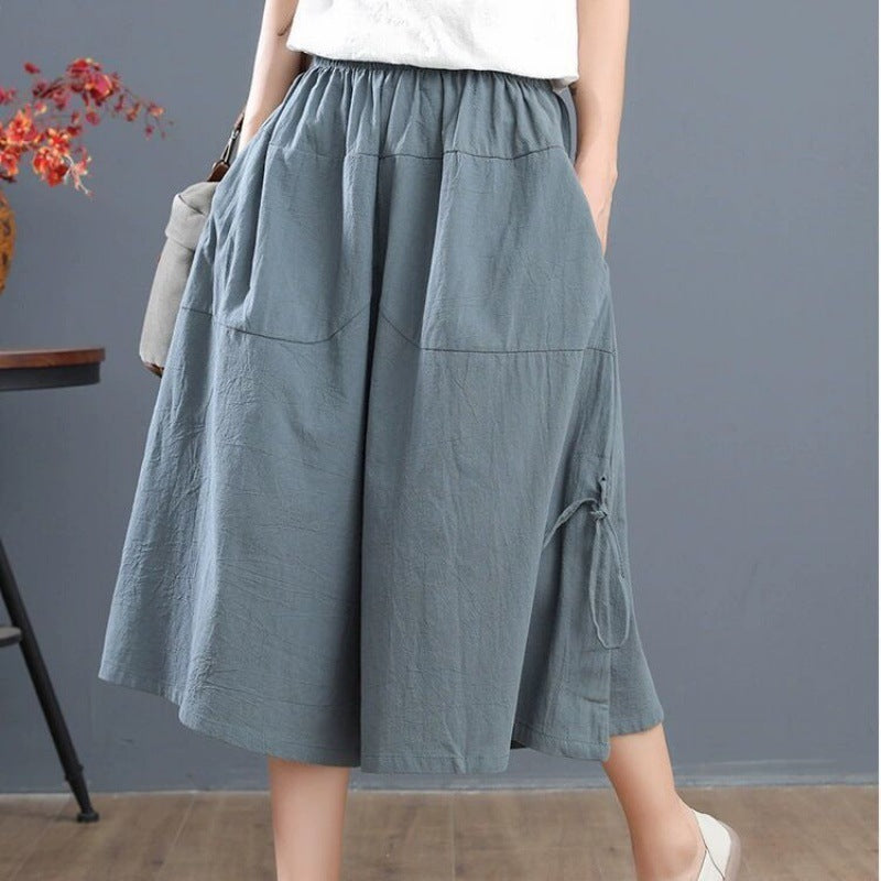 Fashion And Personalized Women's Skirt Pants Capris