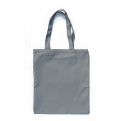 Solid canvas tote bag