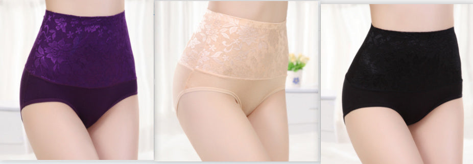 High Waist Lace Panties