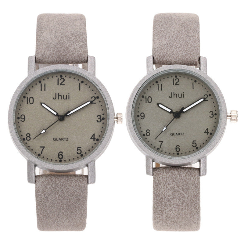 Quartz watch with digital scale