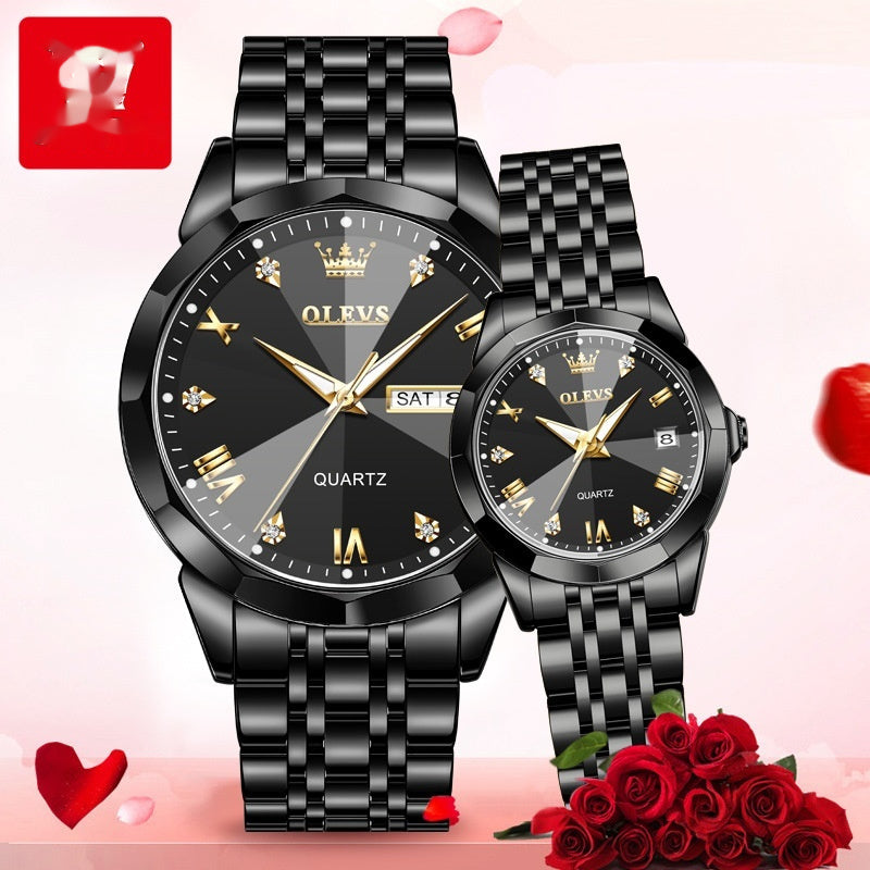 Quartz Watch Valentine's Day Gift Couple Watch Men